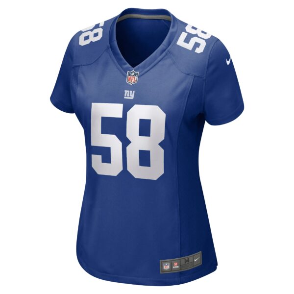 Women’s New York Giants Casey Kreiter Nike Royal Game Jersey