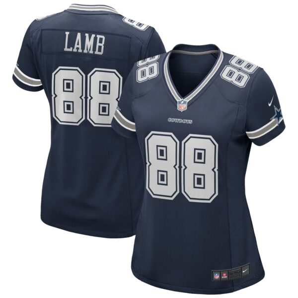 Women’s Dallas Cowboys CeeDee Lamb Nike Navy Game Jersey