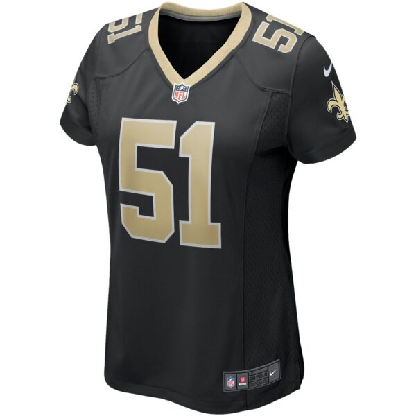 Women’s New Orleans Saints Cesar Ruiz Nike Black Game Jersey