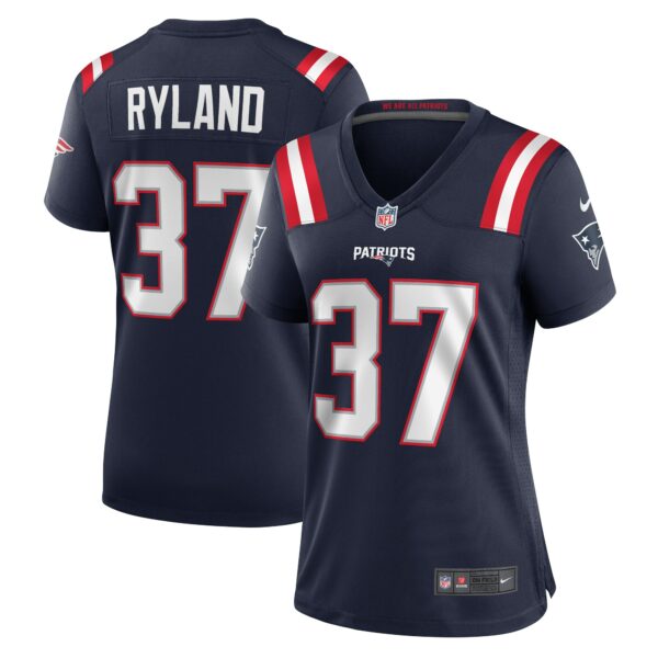 Women’s New England Patriots Chad Ryland Nike Navy Team Game Jersey