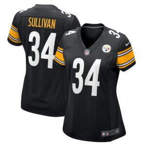 Women's Pittsburgh Steelers Chandon Sullivan Nike Black Game Jersey