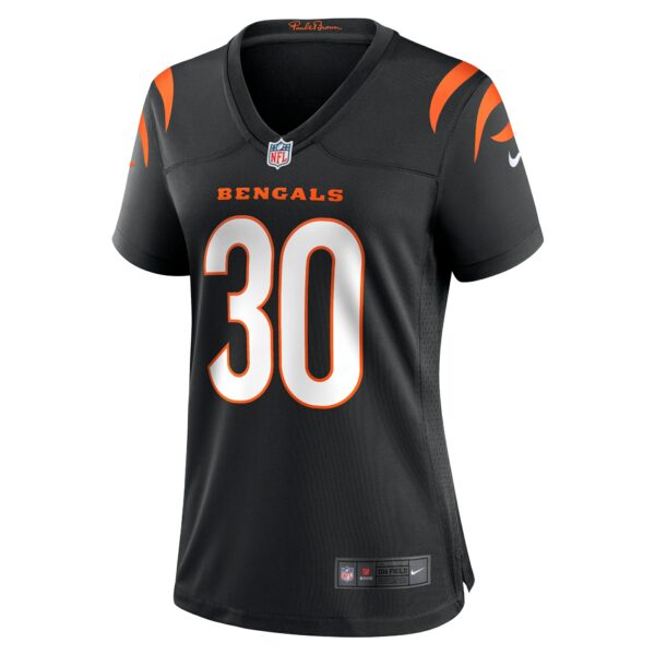 Women’s Cincinnati Bengals Chase Brown Nike Black Team Game Jersey