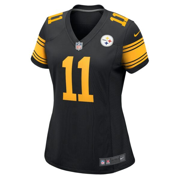 Women’s Pittsburgh Steelers Chase Claypool Nike Black Alternate Game Jersey