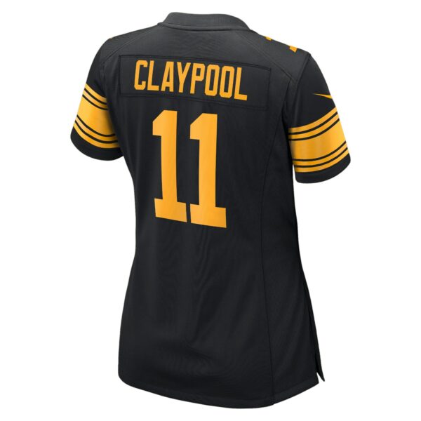 Women’s Pittsburgh Steelers Chase Claypool Nike Black Alternate Game Jersey