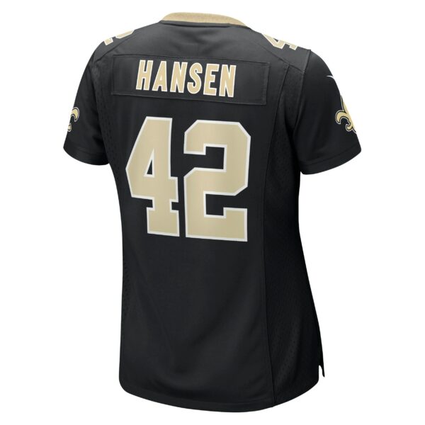 Women’s New Orleans Saints Chase Hansen Nike Black Game Jersey