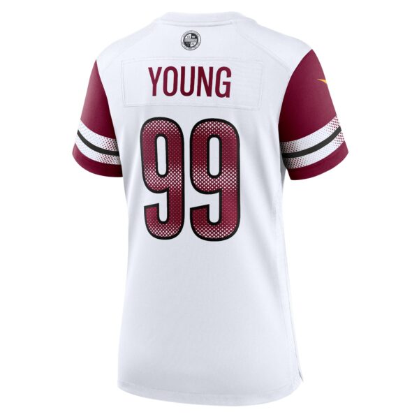 Women’s Washington Commanders Chase Young Nike White Player Jersey