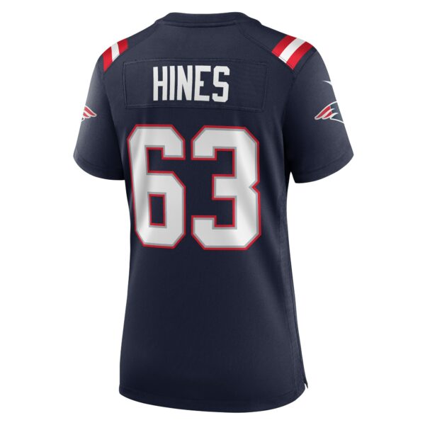 Women’s New England Patriots Chasen Hines Nike Navy Game Player Jersey