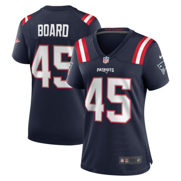 Women’s New England Patriots Chris Board Nike Navy Game Player Jersey