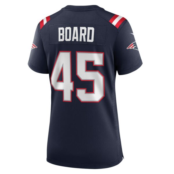 Women’s New England Patriots Chris Board Nike Navy Game Player Jersey