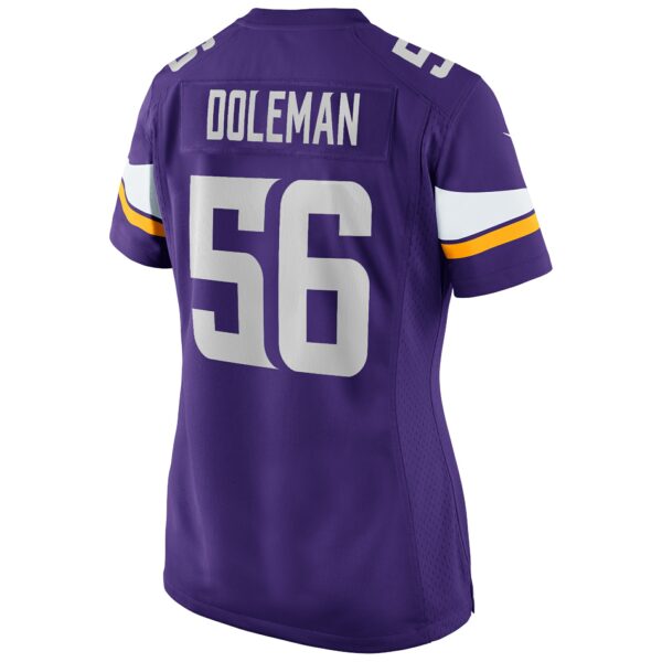 Women’s Minnesota Vikings Chris Doleman Nike Purple Game Retired Player Jersey