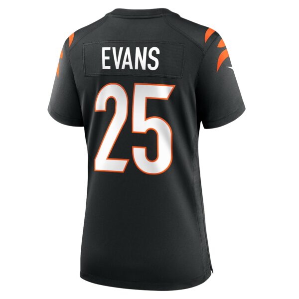 Women’s Cincinnati Bengals Chris Evans Nike Black Game Jersey