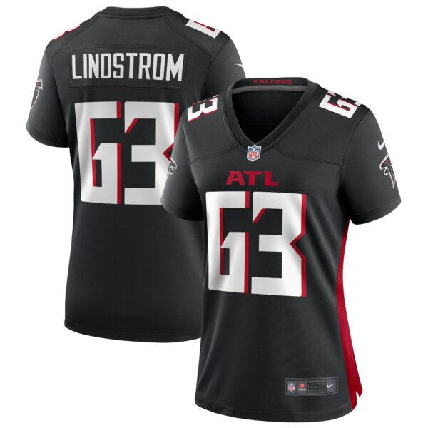 Women’s Atlanta Falcons Chris Lindstrom Nike Black Game Jersey