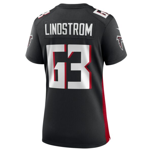 Women’s Atlanta Falcons Chris Lindstrom Nike Black Team Game Jersey