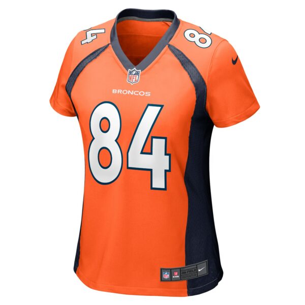 Women’s Denver Broncos Chris Manhertz Nike Orange Game Player Jersey