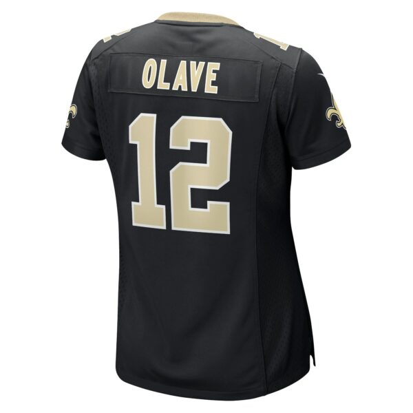 Women’s New Orleans Saints Chris Olave Nike Black Game Player Jersey