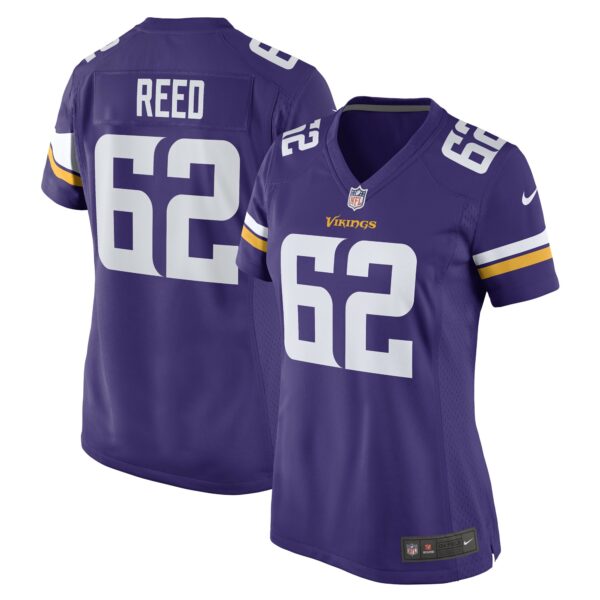 Women’s Minnesota Vikings Chris Reed Nike Purple Game Player Jersey