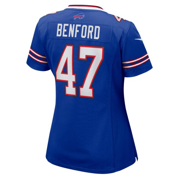 Women’s Buffalo Bills Christian Benford Nike Royal Game Jersey