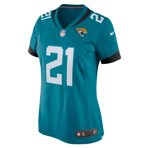 Women’s Jacksonville Jaguars Christian Braswell Nike Teal Team Game Jersey