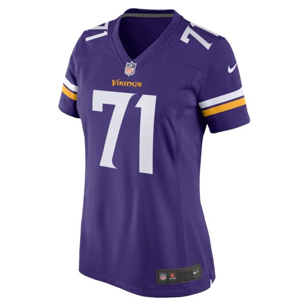 Women’s Minnesota Vikings Christian Darrisaw Nike Purple Game Jersey