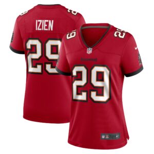 Women's Tampa Bay Buccaneers Christian Izien Nike Red Game Jersey