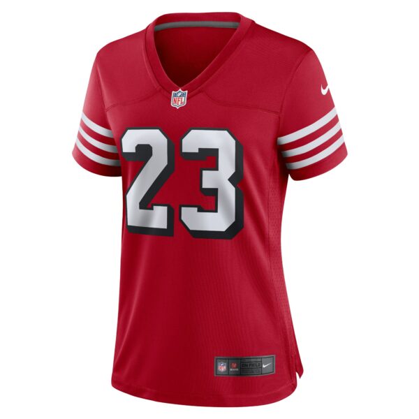 Women’s San Francisco 49ers Christian McCaffrey Nike Scarlet Player Jersey