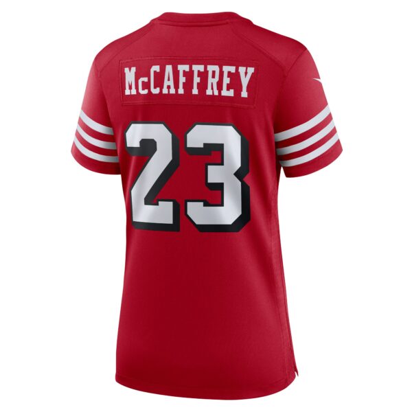 Women’s San Francisco 49ers Christian McCaffrey Nike Scarlet Player Jersey