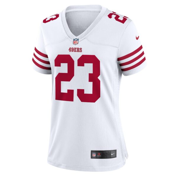 Women’s San Francisco 49ers Christian McCaffrey Nike White Player Jersey