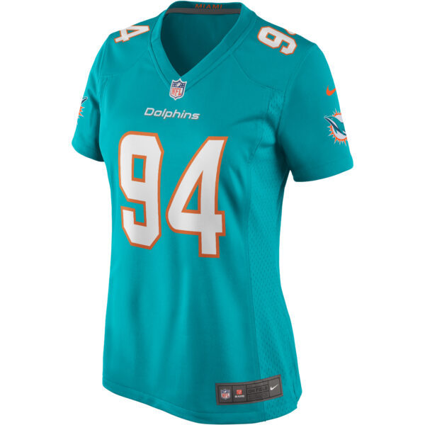 Women’s Nike Christian Wilkins Aqua Miami Dolphins Game Jersey