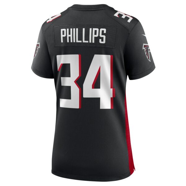 Women’s Atlanta Falcons Clark Phillips III Nike Black Team Game Jersey