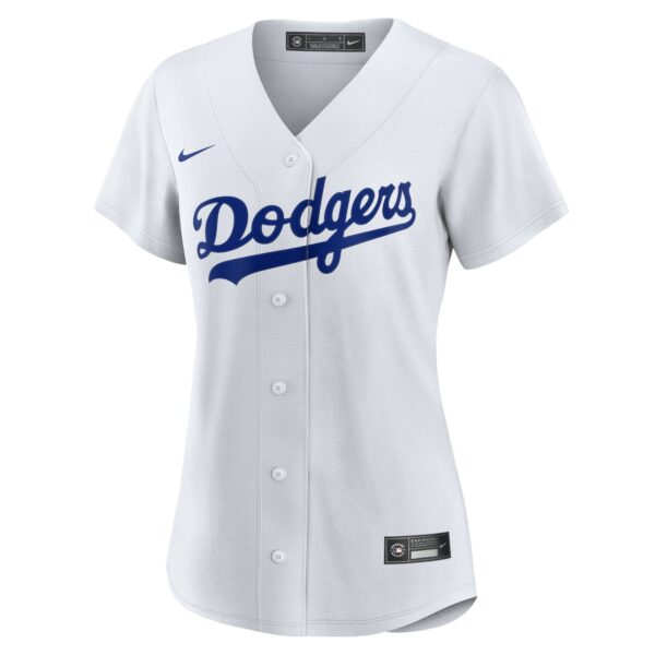 Women’s Los Angeles Dodgers Clayton Kershaw Nike White Home Replica Player Jersey