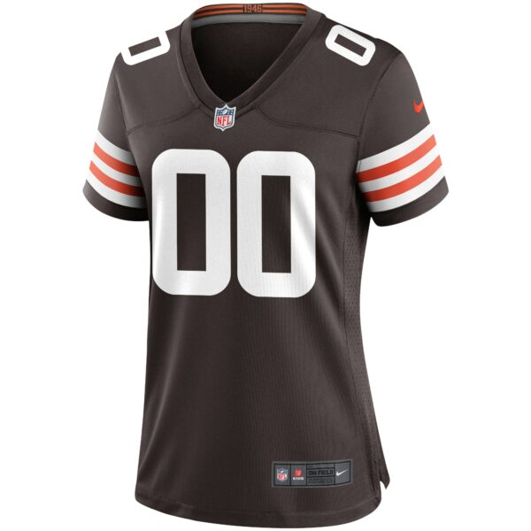 Women’s Nike Cleveland Browns Brown Custom Game Jersey