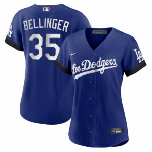 Women's Los Angeles Dodgers Cody Bellinger Nike Royal City Connect Replica Player Jersey