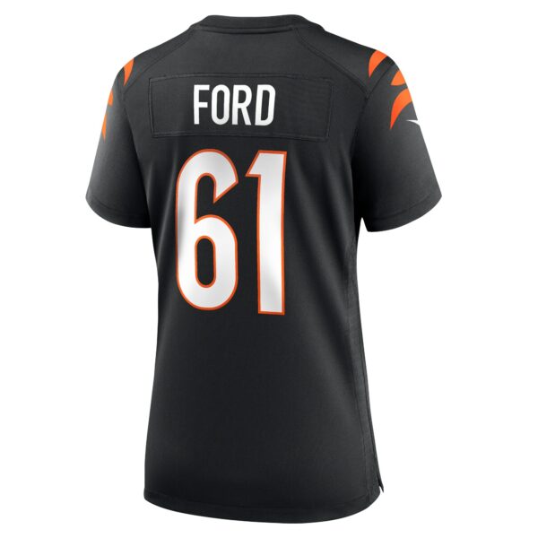 Women’s Cincinnati Bengals Cody Ford Nike Black Game Jersey