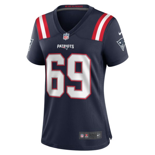 Women’s New England Patriots Cole Strange Nike Navy Game Player Jersey