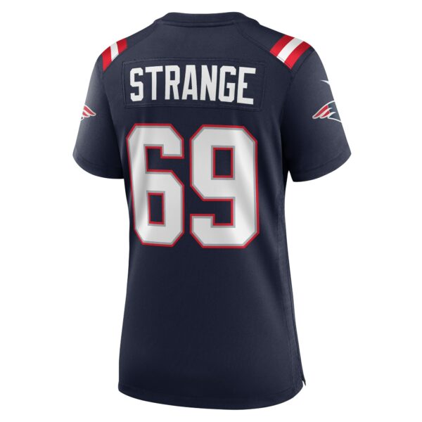 Women’s New England Patriots Cole Strange Nike Navy Game Player Jersey