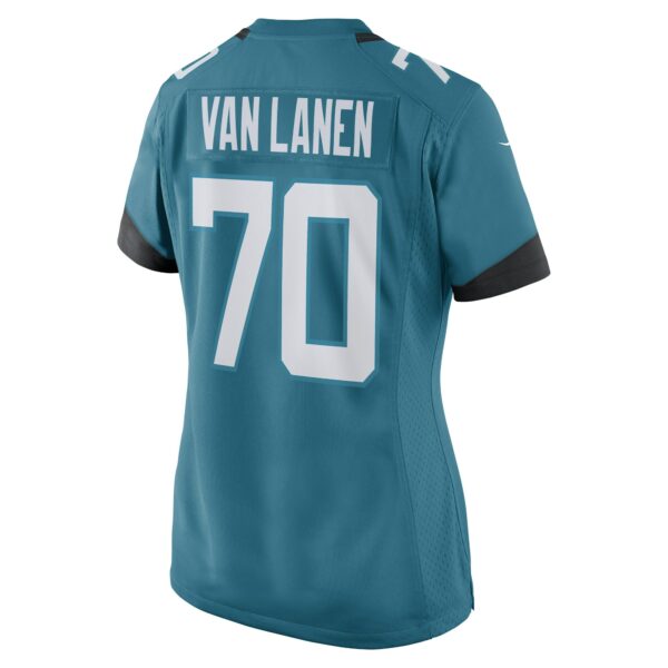 Women’s Jacksonville Jaguars Cole Van Lanen Nike Teal Game Player Jersey