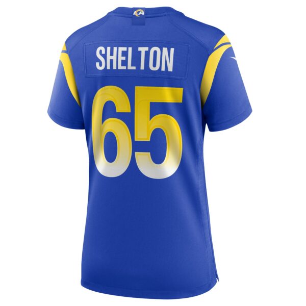 Women’s Los Angeles Rams Coleman Shelton Nike Royal Game Jersey