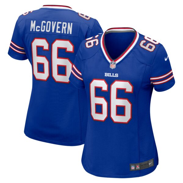 Women’s Buffalo Bills Connor McGovern Nike Royal Game Player Jersey