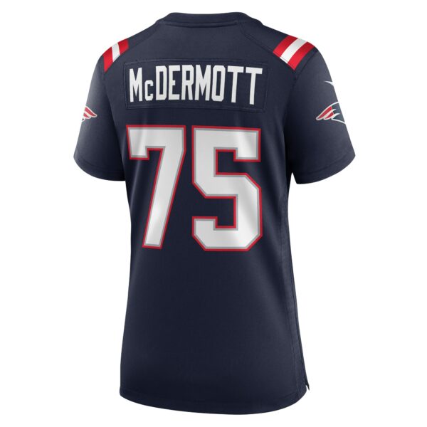 Women’s New England Patriots Conor McDermott Nike Navy Home Game Player Jersey