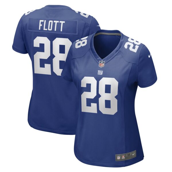 Women’s New York Giants Cor’Dale Flott Nike Royal Game Player Jersey