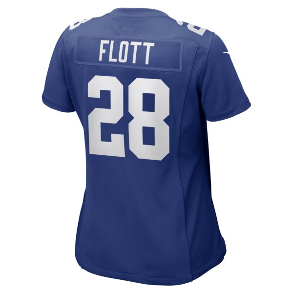 Women’s New York Giants Cor’Dale Flott Nike Royal Game Player Jersey