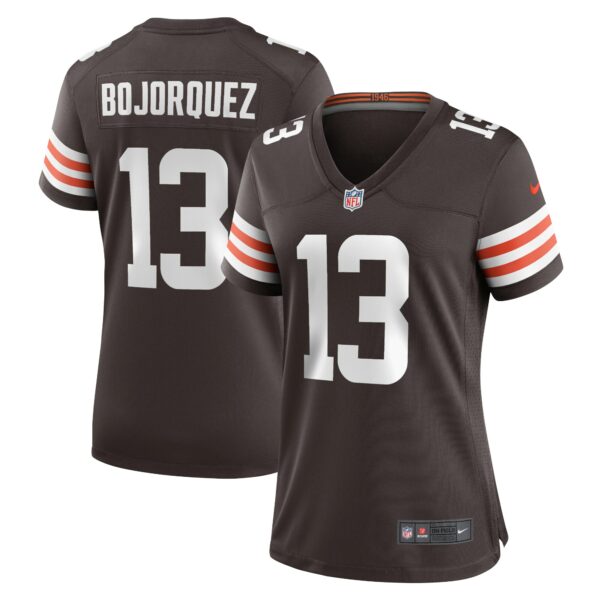 Women’s Cleveland Browns Corey Bojorquez Nike Brown Game Jersey