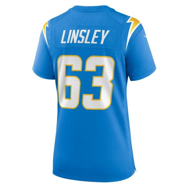 Women’s Los Angeles Chargers Corey Linsley Nike Powder Blue Game Player Jersey