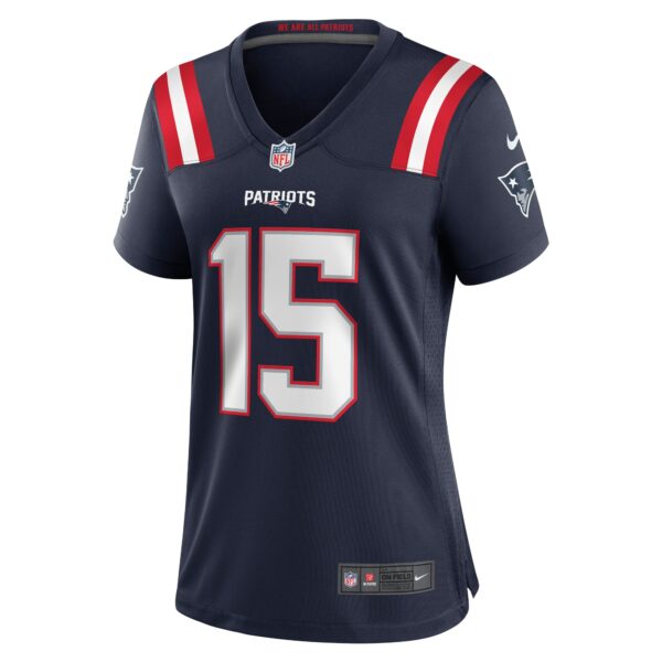 Women’s New England Patriots Corliss Waitman Nike Navy Game Jersey