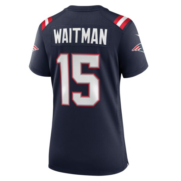 Women’s New England Patriots Corliss Waitman Nike Navy Game Jersey