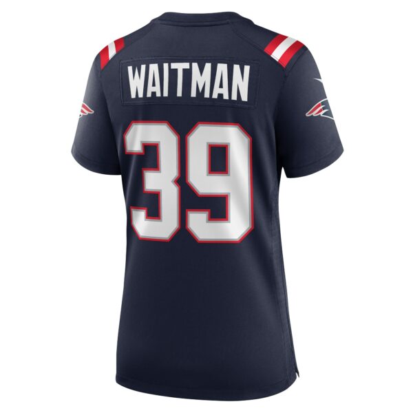 Women’s New England Patriots Corliss Waitman Nike Navy Team Game Jersey