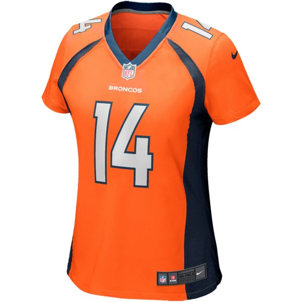 Women’s Nike Courtland Sutton Orange Denver Broncos Game Jersey