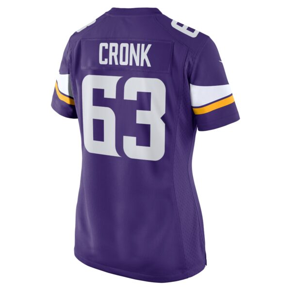 Women’s Minnesota Vikings Coy Cronk Nike Purple Team Game Jersey