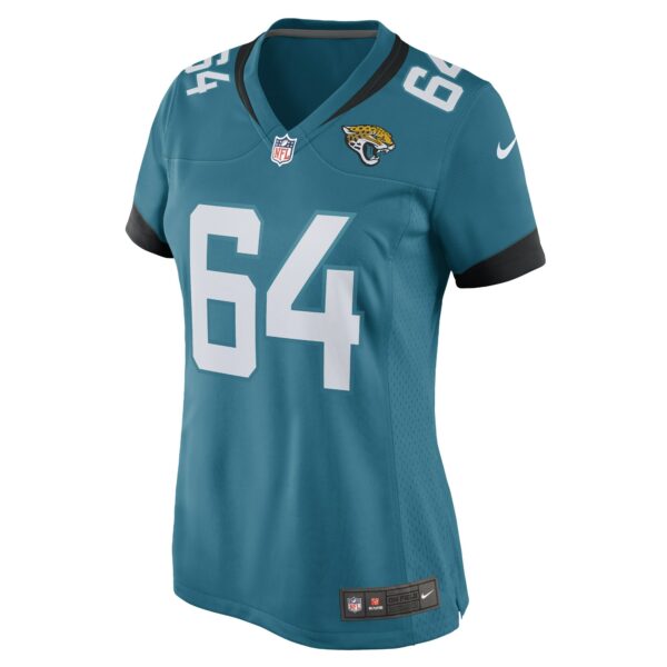 Women’s Jacksonville Jaguars Coy Cronk Nike Teal Game Player Jersey