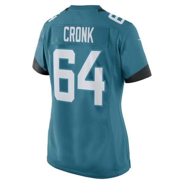 Women’s Jacksonville Jaguars Coy Cronk Nike Teal Game Player Jersey